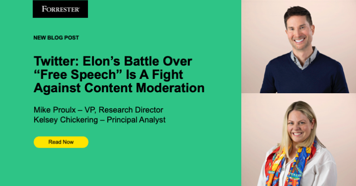 Twitter: Elon's Battle Over Free Speech Is A Fight Against Content Moderation