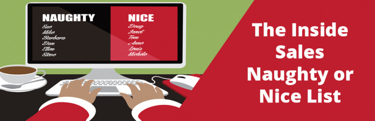 Are You on the Inside Sales Naughty or Nice List?