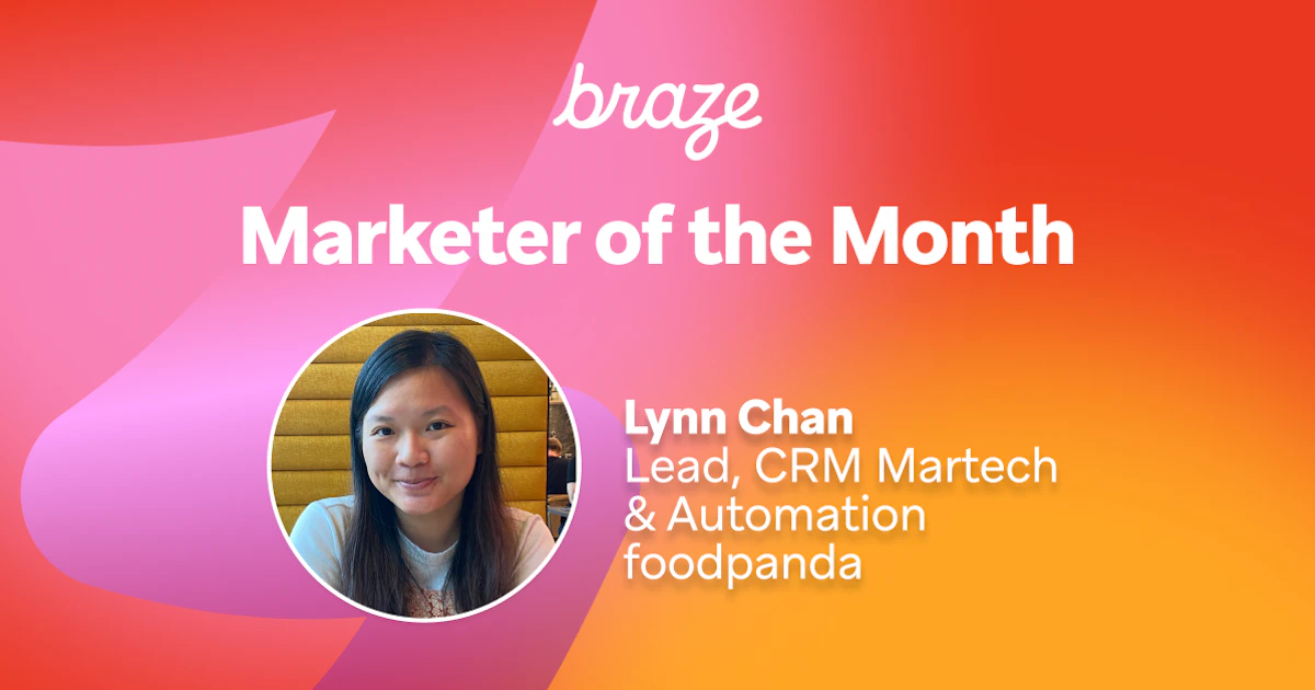 June 2024 Bonfire Marketer of the Month: foodpanda's Lynn Chan