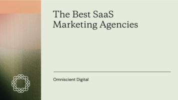 The 14 Best SaaS Marketing Agencies in 2024