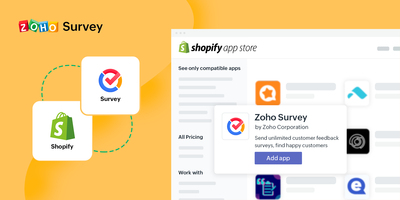 Zoho Survey + Shopify Integration: A step closer to being a customer-centric business