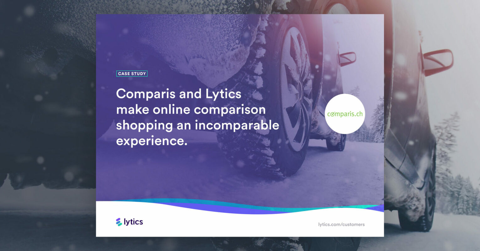 Discover how Comparis uses Lytics to boost customer experiences
