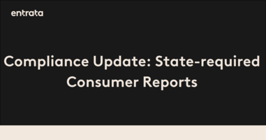 Compliance Update: State-required Consumer Reports