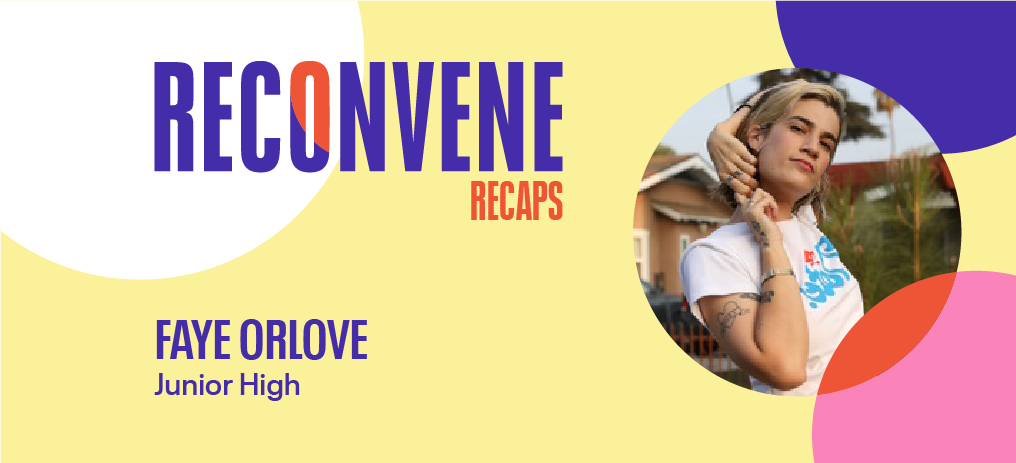 Junior High's Faye Orlove Scaled up by Opening up to Her Community