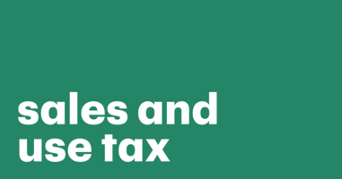 Sales and use tax: All you need to know