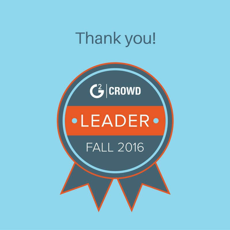 Nimble Named #1 in Sales Intelligence by G2 Crowd