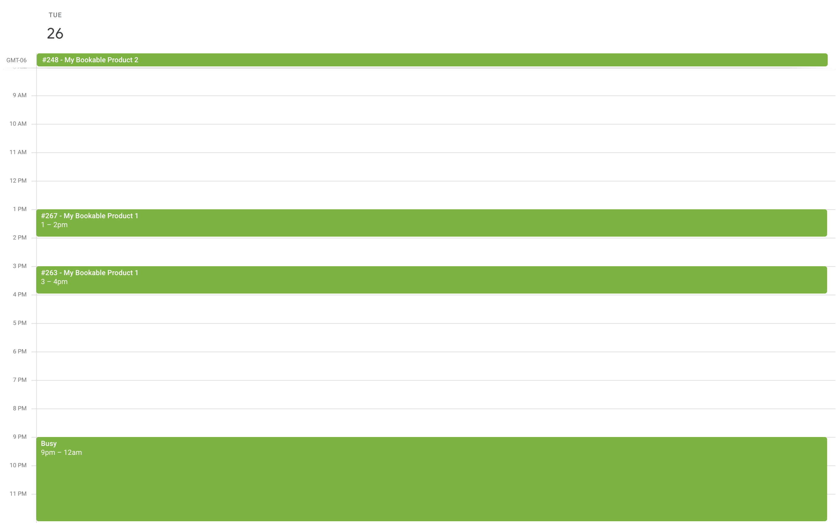 Bookings 1.13.0 - Google Sync, Calendar, Settings and more