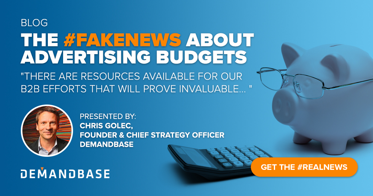 The #Fakenews About Advertising Budgets