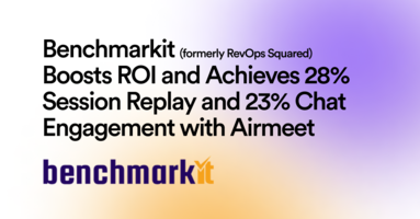 Benchmarkit (formerly RevOps Squared) Skyrocketed Engagement and Achieved a 74% Turnout with Airmeet