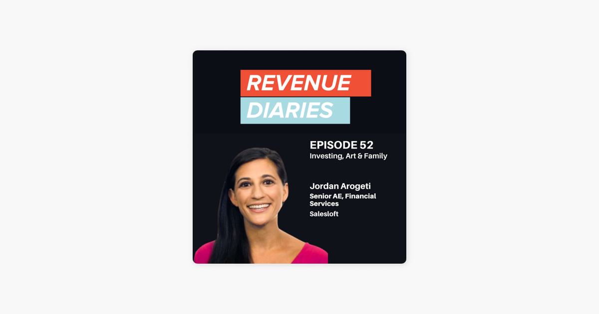 ‎Revenue Diaries: Jordan Arogeti : Investing, Art & Family on Apple Podcasts