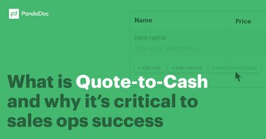 What is Quote-to-Cash Software (QTC or Q2C)? - Definition of 2019