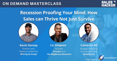 Recession Proofing Your Mind: How Sales can Thrive Not Just Survive