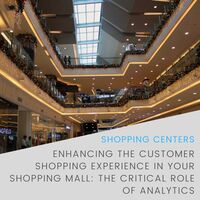 Enhancing the Customer Shopping Experience in Your Shopping Mall: The Critical Role of Analytics