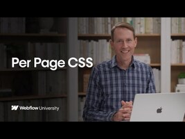 Faster page loads with Per Page CSS - Webflow tutorial