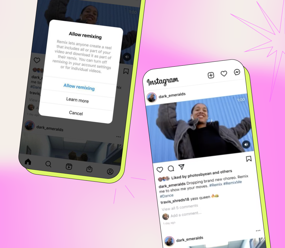 Instagram Rolls Out Remix Feature to All Videos