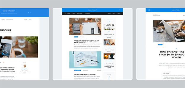 Designing our new blog | Inside Intercom