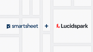 Lucidspark integration for Smartsheet: Ideation meets work management