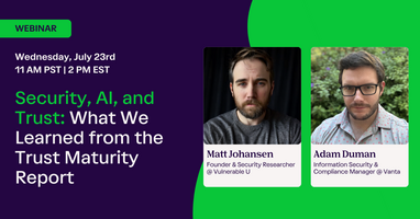 Security, AI, and Trust: What We Learned from the Trust Maturity Report