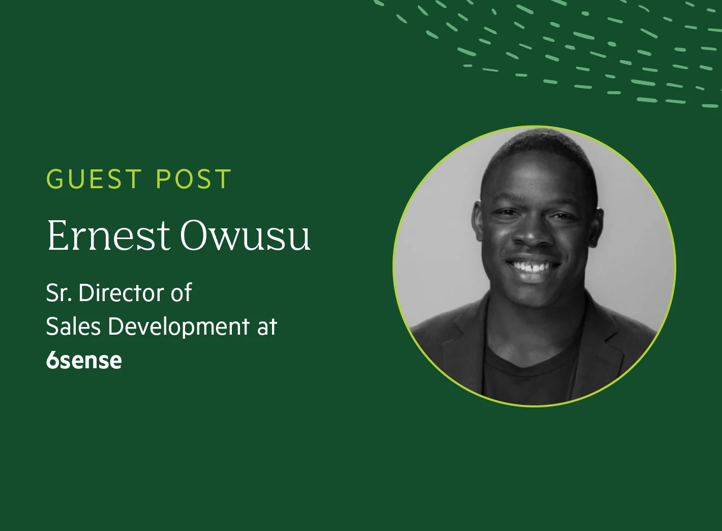 Stop Teaching Your SDRs What Worked for You