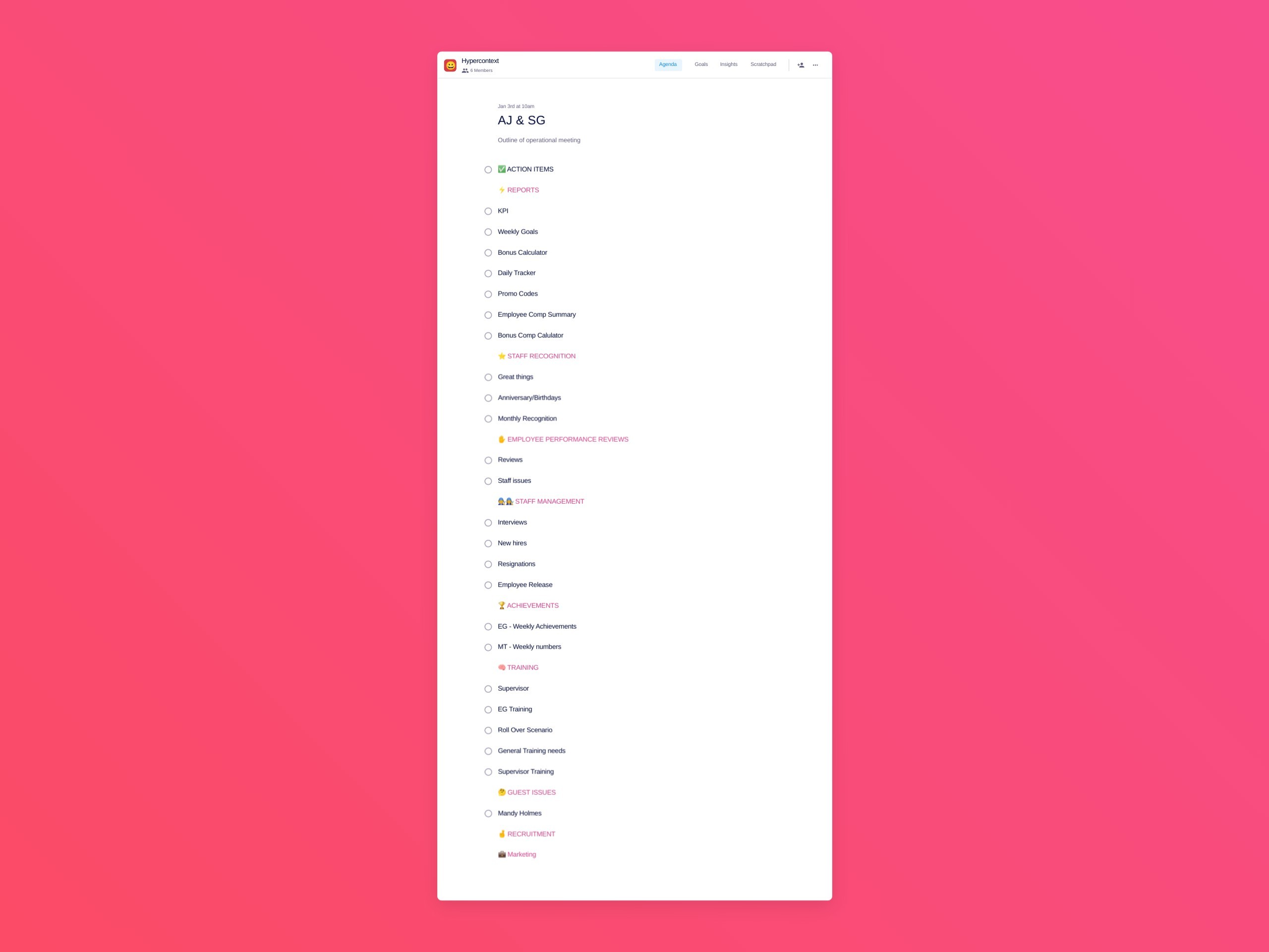 Aj & sg template (25 topics and ideas)