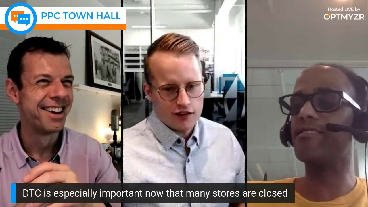 PPC Town Hall #11 - Ecommerce with Andrew Lolk and Duane Brown