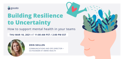 Building Resilience to Uncertainty