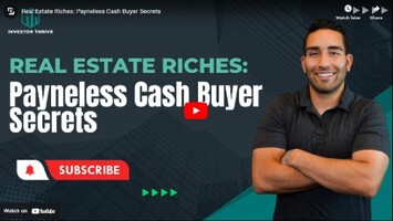 Real Estate Riches: Payneless Cash Buyers secrets 