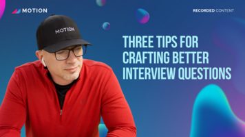 Three tips for crafting better interview questions with Tristan Pelligrino