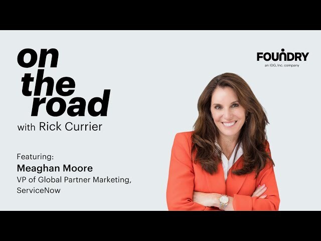 On the road, Meaghan Moore, ServiceNow • Foundry