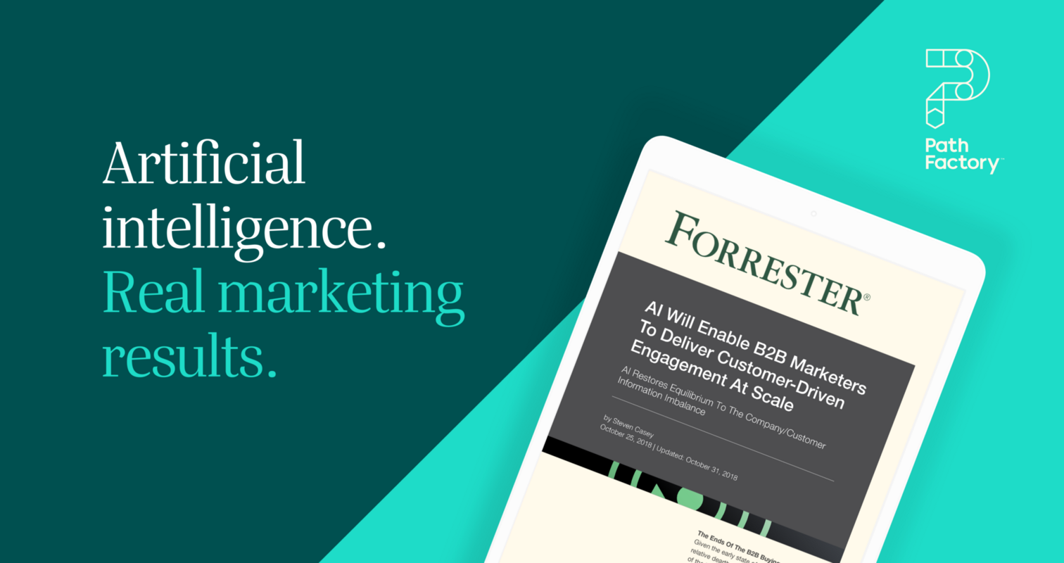 Forrester Report: AI Will Enable B2B Marketers To Deliver Customer-Driven Engagement At Scale