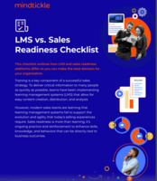 LMS vs. Sales Readiness Checklist
