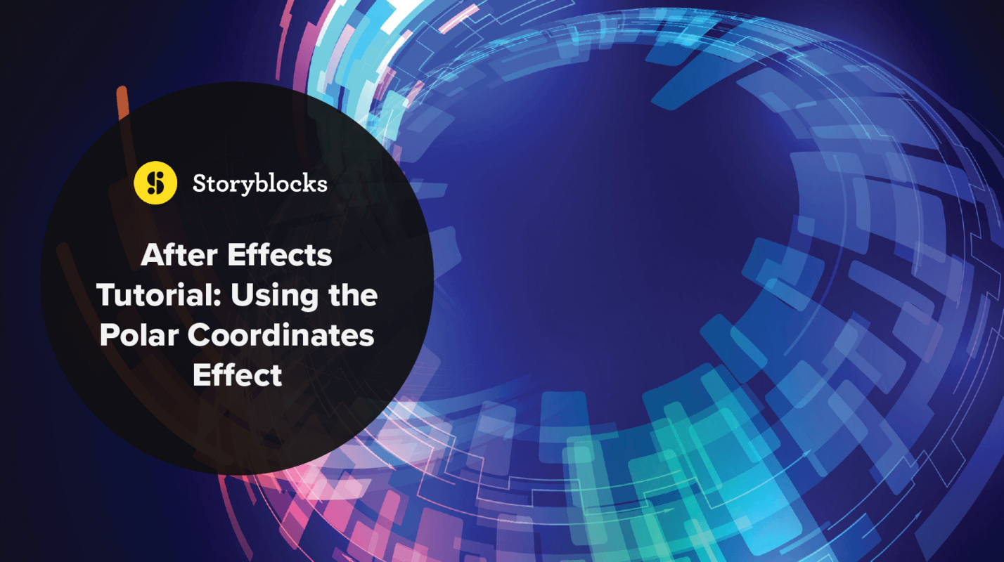 After Effects Tutorial: Using the Polar Coordinates Effect