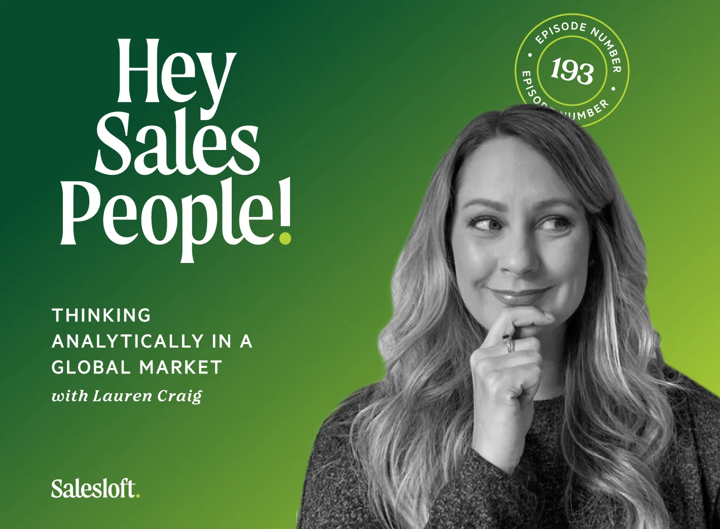 Thinking Analytically In A Global Market With Lauren Craig