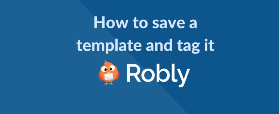 How do I save a template to the gallery and tag it – Video