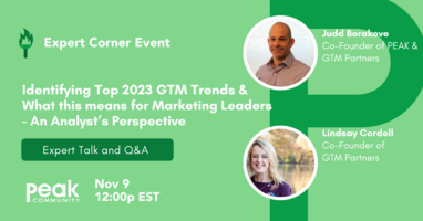 (Video) Identifying the Top 2023 GTM Trends and what this means for Marketing Leaders