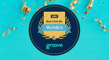 Groove Wins Comparably Award for Best CEOs for Women
