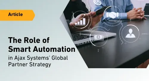 The Role of Smart Automation in Ajax Systems' Global Partner Strategy