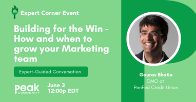 Building for the Win - How and when to grow you Marketing team