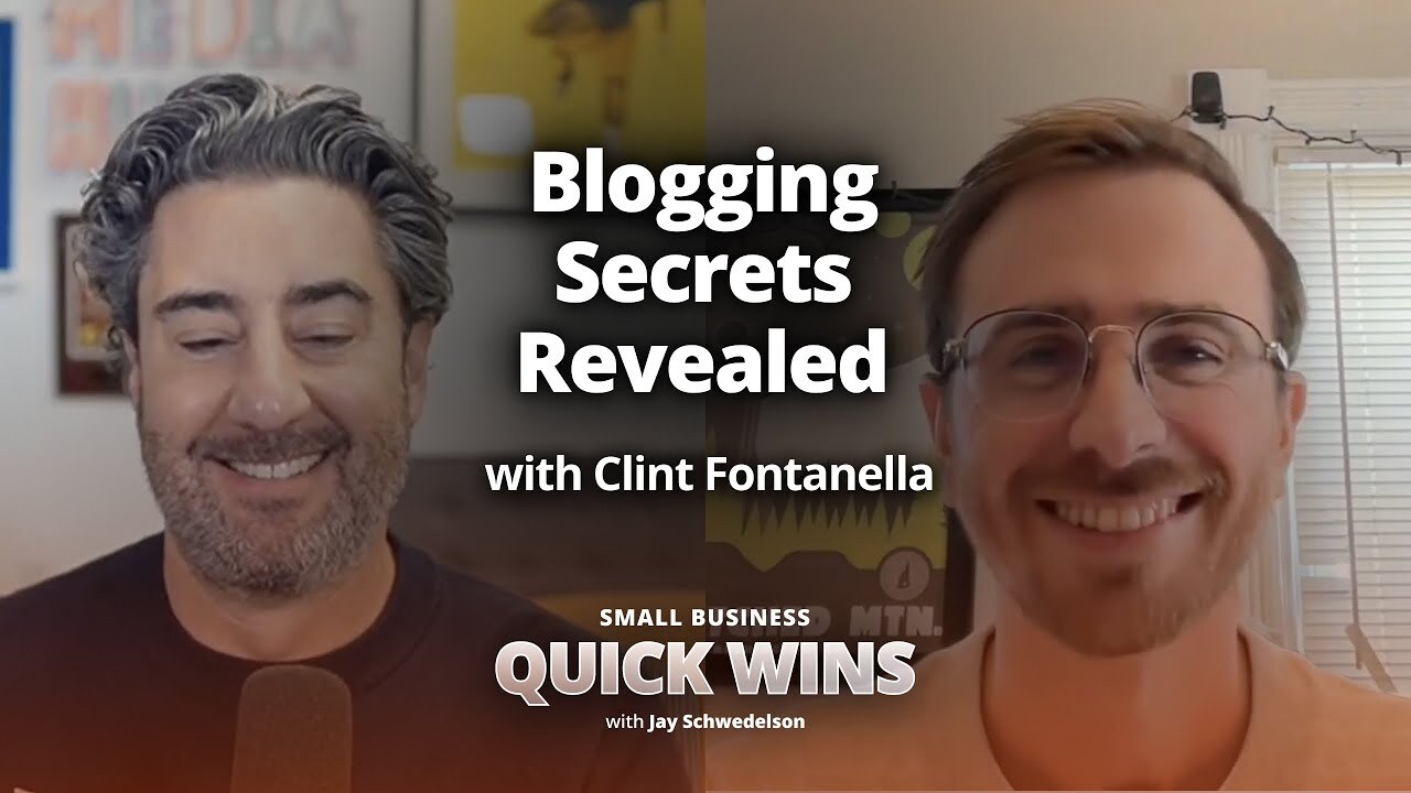 BLOGGING SECRETS REVEALED! From HUBSPOT to THRYV, Clint Fontanella Shares PRO Tips for SEO Success