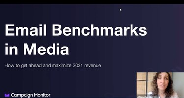 2021 Email Benchmarks: Media and Publishers Webinar