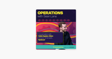 ‎Operations with Sean Lane: The Rise of VC Operations with Sydecar's Halle Kaplan-Allen on Apple Podcasts