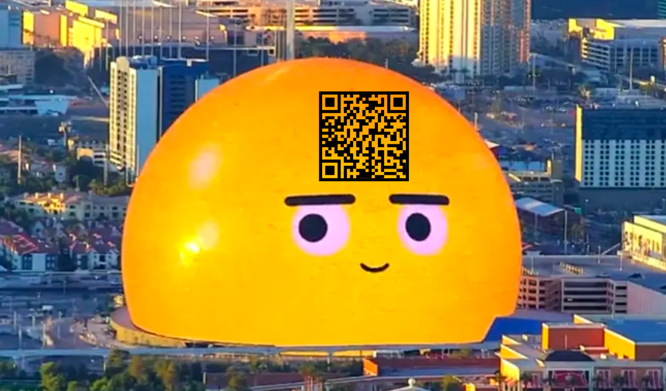 Las Vegas Sphere QR Code