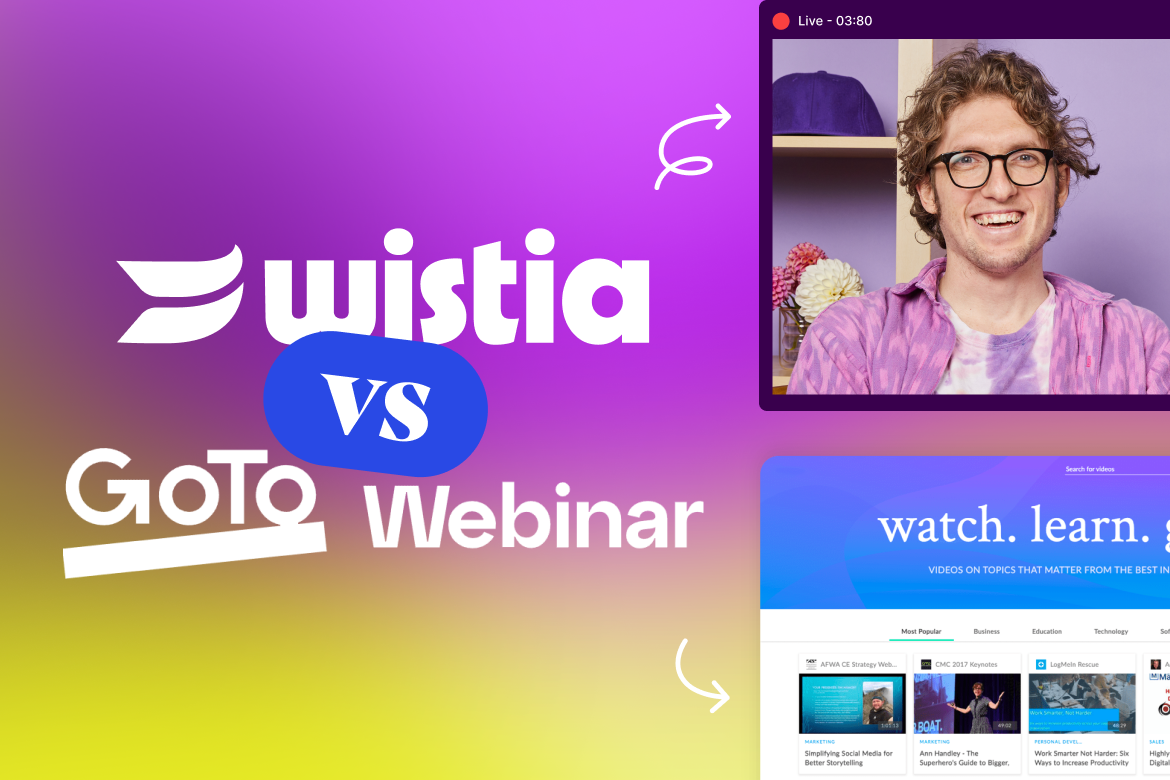 Wistia vs. GoTo Webinar: Which Webinar Platform Is Better?
