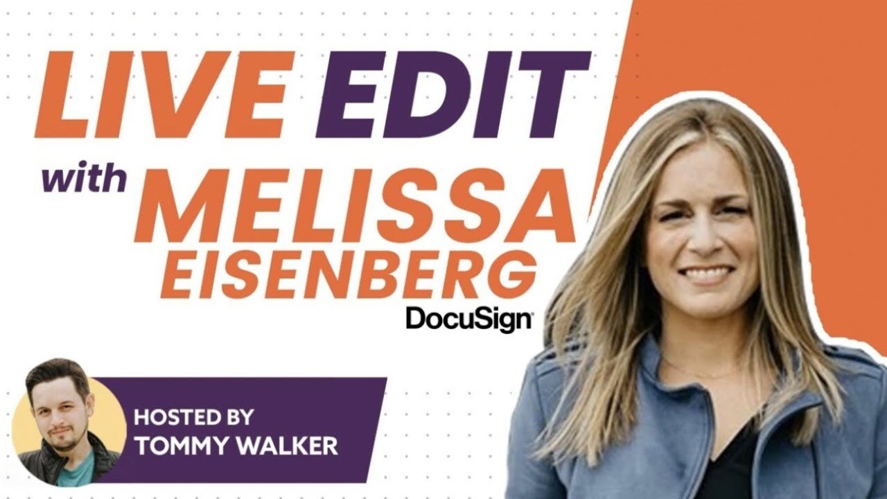 "I'm a champion for content attribution" | The Cutting Room ft. Melissa Eisenberg of DocuSign