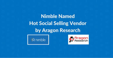 Nimble Named Hot Vendor in Social Selling | Nimble Blog