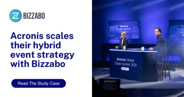 Acronis Scales Their Hybrid Event Strategy With Bizzabo