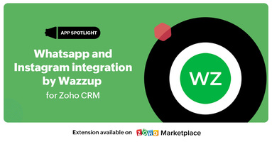 App Spotlight: WhatsApp and Instagram integration by Wazzup for Zoho CRM