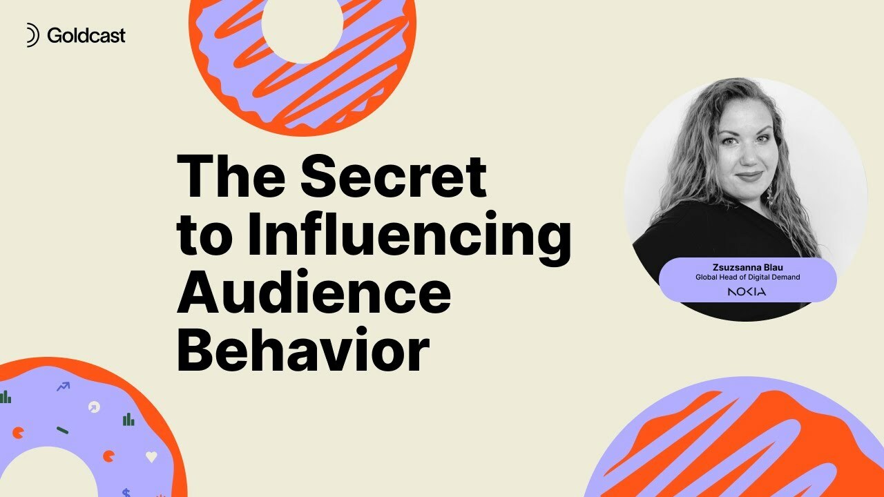 The Secret to Influencing Audience Behavior | Zsuzsanna Blau of Nokia | Donuts & Demand