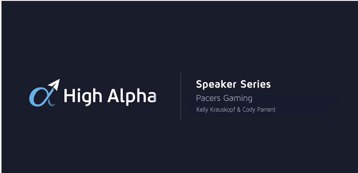 Speaker Series with Pacers Gaming, Professional E-Sports Team in NBA 2K League