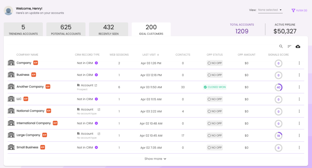 Signals' Native HubSpot Integration